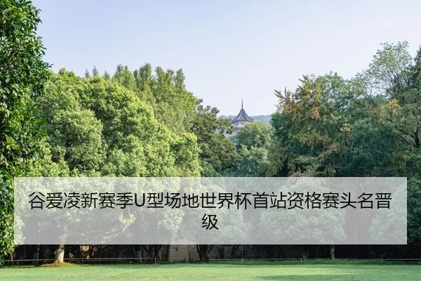谷爱凌新赛季U型场地世界杯首站资格赛头名晋级